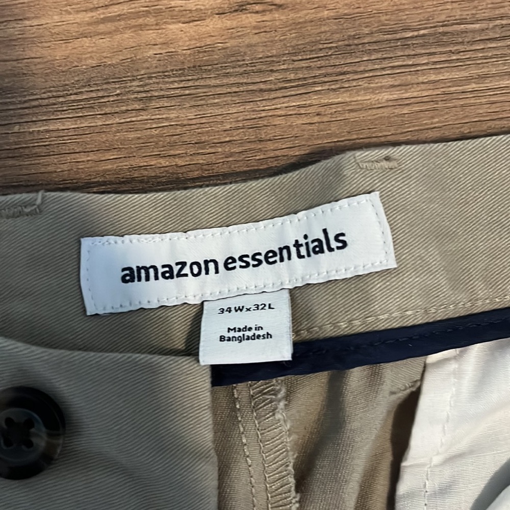 Amazon essentials chinos - Picture 2 of 3